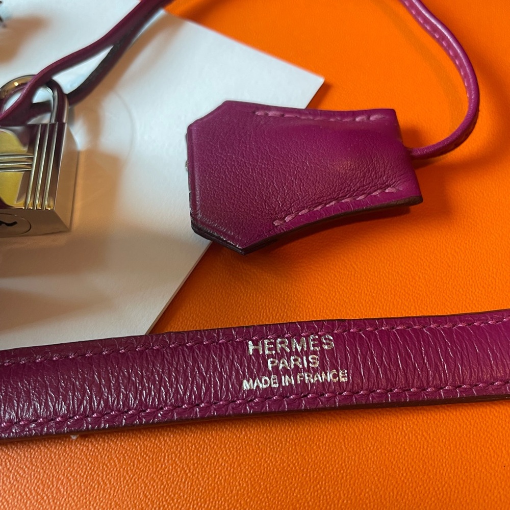 Hermes Kelly 25 Bag in Purple - Picture 2 of 15